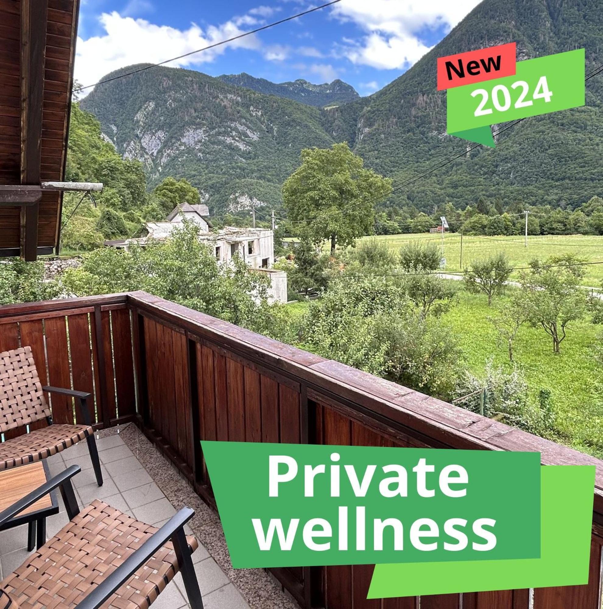 Apartments & Wellness Kal Koritnica Bovec Eksteriør billede